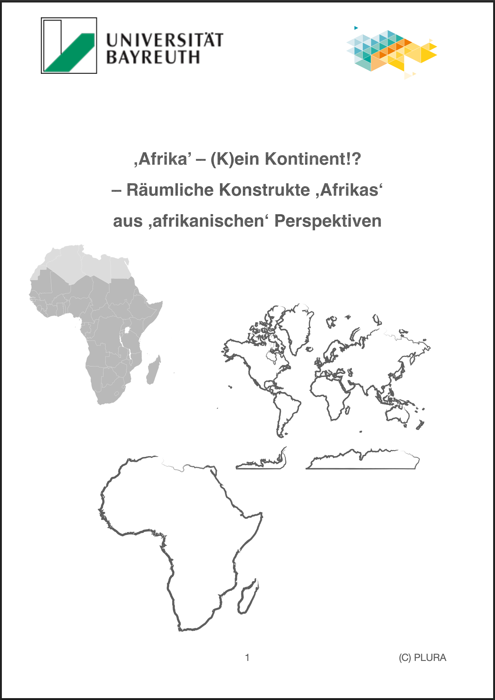 ‚Afrika’ – (K)ein Kontinent!?